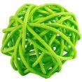 thumbnail image 1 of Sepak Takraw Decoración de Navidad Bola de mimbre de ratán decorativa para boda Fiesta de Navidad, verde Sincero Hogar, 1 of 6