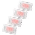 thumbnail image 4 of Kit de bombillas LED para interiores, 4 piezas de bombillas LED Frunk para interiores Bombillas LED para interiores Durabilidad probada en el tiempo, 4 of 12