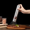 thumbnail image 4 of Xuniizn Kitchenware Pepper Mill Pepper Mill Electric Pepper Mill Set Of Pepper Grinder Sturdy Body Adjustable Easy To Use Easy To Clean, 4 of 7