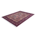 thumbnail image 5 of Lobzenica Burgundy Medallion Polyester Area Rugs for Living Room Washable Rugs Boho Moroccan Area Rug Soft Geometric Bohemian Carpet Distressed Indoor Rug for Bedroom Dining Room Office Nonslip Rug, 5 of 9
