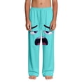 thumbnail image 4 of Kids Boys Girls Joggers Dizzy Expression Graphic Fleece-Touch Sweatpants Elastic Waist Trousers for Lounging, 4-13Y, 4 of 9