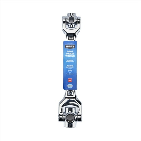 HART 8-in-1 Socket Wrench SAE