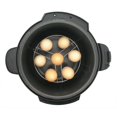 thumbnail image 4 of Rejilla para vaporizador de huevos Rejilla para huevos Alamic Soporte para cesta salvamanteles para vaporizador para accesorios de olla instantánea y accesorios de olla a presión Acero inoxidable resi, 4 of 5