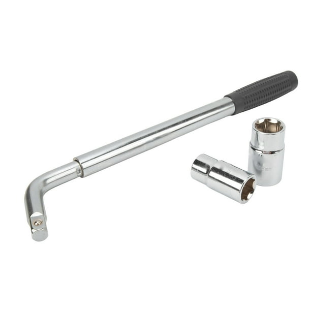 Llave Para Llantas De Repuesto Para Automóvil, Duradera, Fácil Instalación, Llave De Tuercas Tipo L Para Reparación De Automóviles