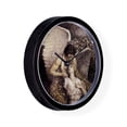 thumbnail image 4 of CafePress - Angel - 10" Quartz Analog Battery-Powered Modern Wall Clock, Unique, 4 of 5