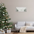 thumbnail image 3 of Stupell Industries Winter Wonderland Trees Typography Painting Gray Framed Art Print Wall Art, 30 x 13, 3 of 10