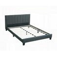 thumbnail image 6 of Eastern King Size Polyfiber Platform Bedframe with Charcoal Color for Bedroom, 6 of 9