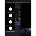 thumbnail image 3 of 2 Cortinas Para Ventanas Modelo Café, 3 of 4