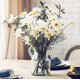 thumbnail image 2 of 10 piezas de flores artificiales de margarita, arreglos florales para el hogar, hotel, oficina, boda, fiesta, jardín, artesanía, decoración de arte, cada uno de aproximadamente 21 pulgadas de alto, sin jarrón amarillo Sailing Electrónica, 2 of 6