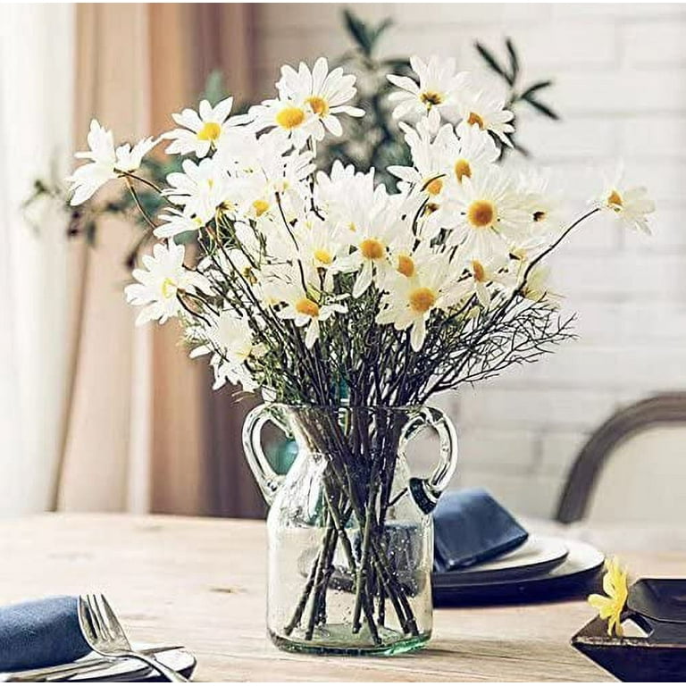 10pcs Artificial Daisy Flowers Flower Arrangements for Home Hotel