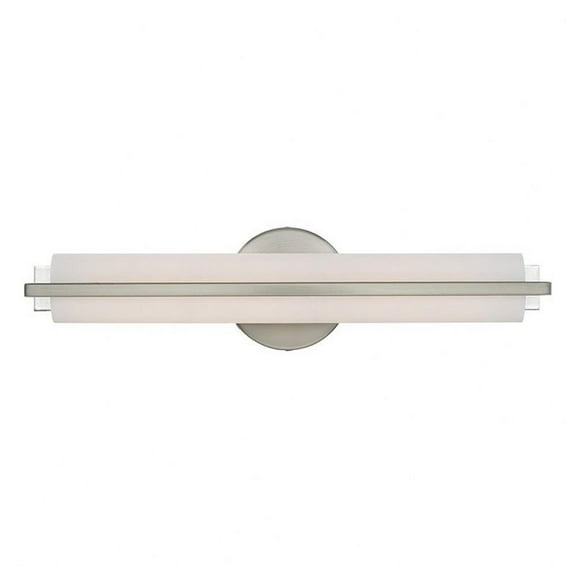 18W Led Ada Bathroom Light in Modern Style 4.38 inches Wide By 17.5 inches High-Brushed Nickel Finish Bailey Street Home 218-Bel-3110572