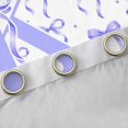 thumbnail image 4 of Manfei Kawaii Bow Personalized Initial K Blackout Curtains Set of 2 (52x84 Each) for Girls,Polka Dots Bowknot Alphabet Window Curtains for Kids Teens,Lightweight Room Decor, 4 of 6