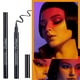 thumbnail image 2 of Delineador líquido negro fino de 1,5 ml - Resistente al agua, de larga duración, antimanchas, secado rápido, punta fina para el maquillaje de ojos de mujer, 2 of 8