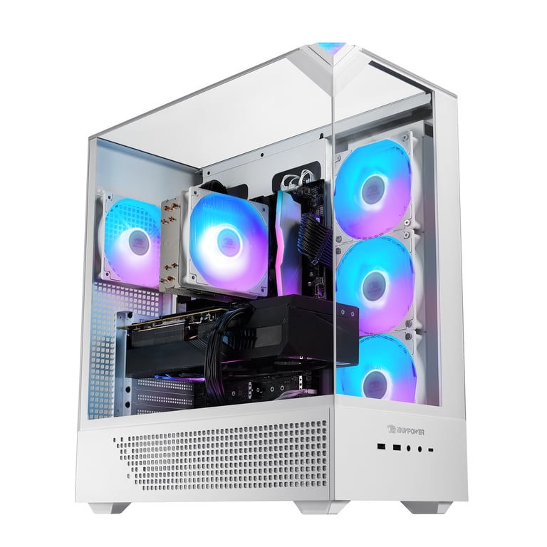 iBUYPOWER Element Gaming PC Desktop Computer AMD Ryzen 7 8700F CPU