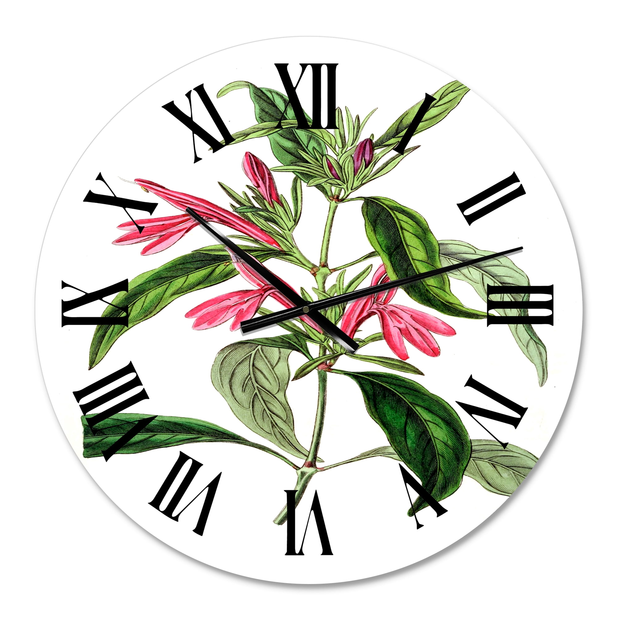 Designart 1 in Quartz Traditional Wall Clock