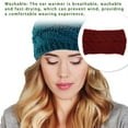 thumbnail image 2 of pitrice Serre-Tête d'Hiver pour Femmes, Accessoires de Moto, Rouge Vin, 2 of 5