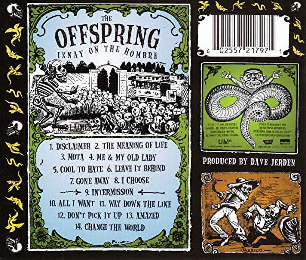 The Offspring - Ixnay On The Hombre - Music & Performance - CD