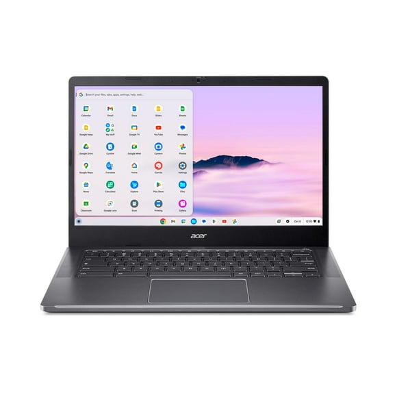 Acer Chromebook Plus 514 Laptop with Google AI – 14" Full HD 1920 x 1080 IPS Touch Display | Intel Core i3-N305 | 8GB LPDDR5 | 128GB SSD | Wi-Fi 6E | FHD