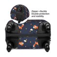 thumbnail image 2 of Kdxio Cartoon Fox Pattern Luggage Cover for Travel,Elastic and Durable,Fits 18-32 Inch,Anti-Scratch Suitcase Protector-No luggage included, 2 of 5