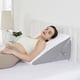 thumbnail image 1 of Juego de almohadas ortopédicas de espuma viscoelástica con forma de cuña, soporte para piernas y espalda, 1 of 6