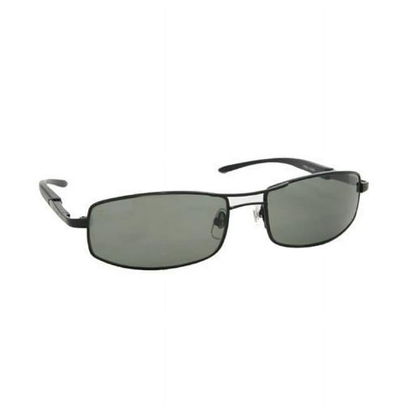 Coppermax 3712GPP BLK/SMOKE Archer Polarized Sunglasses - Matte Black - Smoke Lens