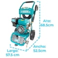 thumbnail image 5 of Hidrolavadora a Gasolina, Total, IUSA, 7 HP, Motor de 4 Tiempos OHV, 212 CC, 5 of 5