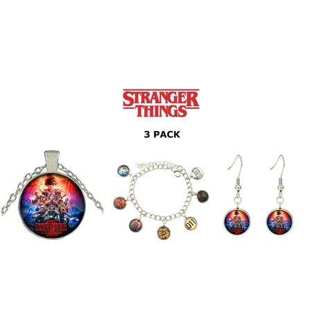 Superheroes Brand - 3 Pack Stranger Things Themed Charms ...