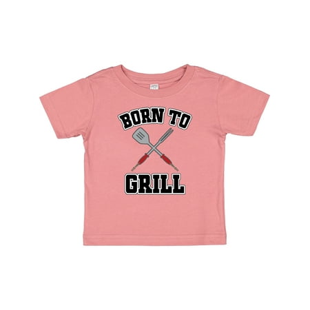 

Inktastic BBQ Born to Grill Gift Gift Baby Boy or Baby Girl T-Shirt