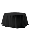 thumbnail image 1 of Mantel Para Mesa Redonda Medida 2.90 Diámetro Negro, 1 of 5