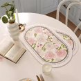 thumbnail image 5 of Luxury Premium Placemats, Oval Western Style, Oil-proof, Waterproof, Heat-Resistant for Dining Tables, 5 of 6