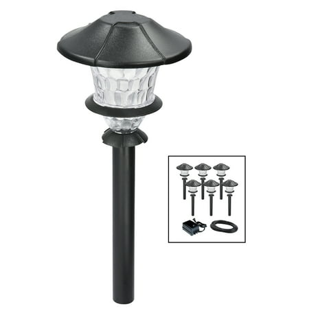 Paradise GL33966BK Black Aluminum Low Voltage LED Path Light (Best Landscape Lighting Kits)