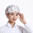 thumbnail image 1 of Gorro de trabajo transpirable para alimentos, bolsa para el cabello, aceite de cocina, humo, restaurante, gorro de chef, gorro de enfermera para el hogar y la salud, 1 of 4