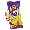 thumbnail image 2 of (4 pack) Takis Chile Limon Hot Nuts 3.2 oz Snack Size Pouch, Chili Pepper & Lime Double-Crunch Peanuts, 2 of 8