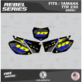 thumbnail image 3 of Kalair GFX Graphics Kit for Yamaha TTR230 (2005+) Rebel Series, 3 of 5
