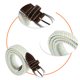 thumbnail image 3 of Paquete de 4 fundas para gestión de cables, sistema organizador de cables de 50 x 11 cm con cremallera para TV, computadora, oficina, entretenimiento en el hogar, funda flexible para cables, sistema, 3 of 6