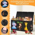 thumbnail image 3 of Extra Large Toy Box, Collapsible Sturdy Kids Toy Chest Storage Box with 2 Side bags and Removable Lids, 40"X14"X16",Stuffed Animal Storage Bins for Nursery Room, Playroom,Closet,Home Organization, 3 of 11