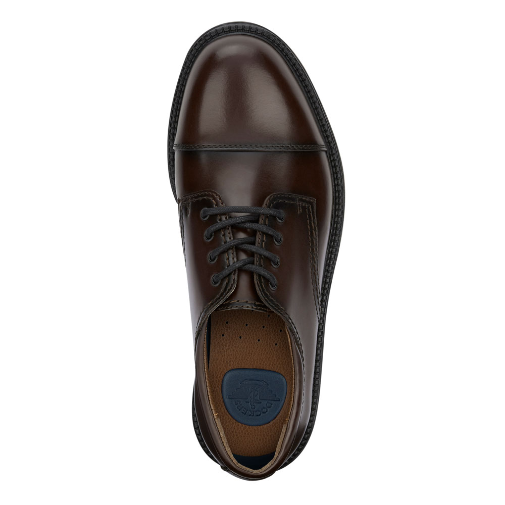 Dockers Mens Gordon Leather Dress Casual Cap Toe Oxford Shoe - image 2 of 7