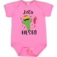 thumbnail image 3 of Inktastic Cinco De Mayo Let's Fiesta Cute Cactus with Sombrero Boys or Girls Baby Bodysuit, 3 of 5