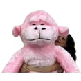 thumbnail image 2 of Giant Stuffed 6 Foot Pink Gorilla 72 Inch Soft Huge Plush Monkey Made in USA, 2 of 11