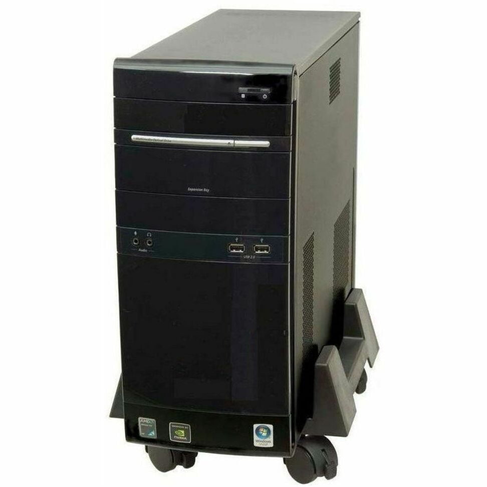 Data Accessories Company, DTA02150, MP-63-BLK Mobile CPU Tower Stand, 1 Each, Black