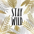 thumbnail image 2 of Kimberly, Allen 15x15 Gold Ornate Wood Framed with Double Matting Museum Art Print Titled - Stay Wild 1, 2 of 4