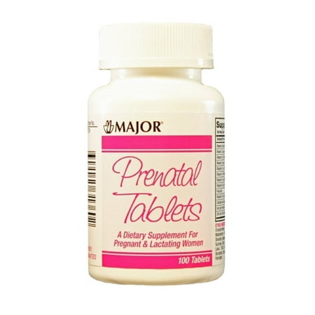 Major Prenatal Vitamin Tablets 100/Btl.