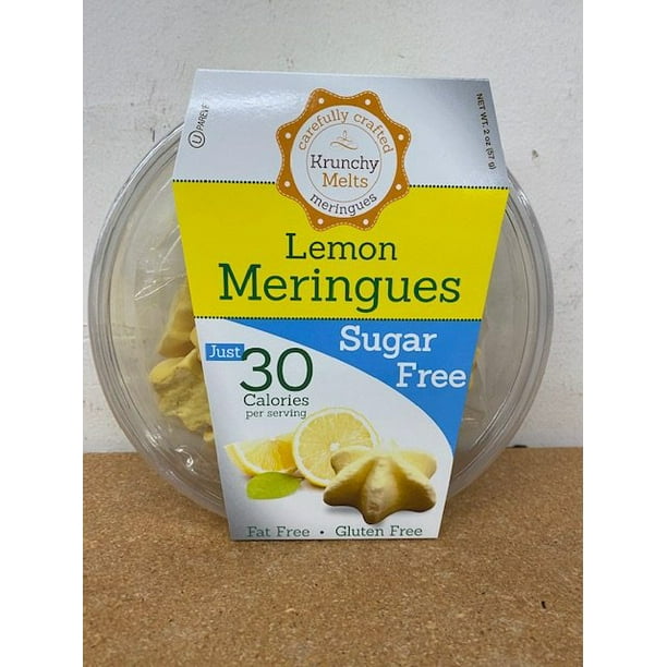 Krunchy Melts Sugar Free Cookies 2oz. Lemon Meringues