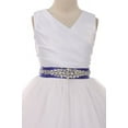 thumbnail image 2 of Flower Girl Dress Communion Bridesmaid Mix & Match for Little Girl White Champ 4 276CB, 2 of 3