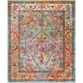 thumbnail image 2 of SAFAVIEH Crystal Salma Oriental Area Rug, Light Blue/Orange, 9' x 12', 2 of 8