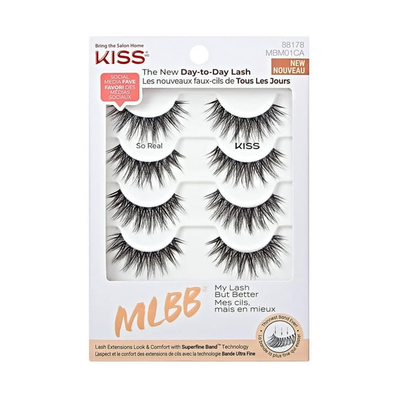 KISS MLBB - So Real - 4 Pairs