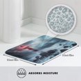 thumbnail image 6 of Bathroom Rugs Non Slip Washable - Lighthouse in a Stormy Sea Kitchen Mats for Floor, Area Rugs for Entryway Rugs Indoor, Laundry Bathroom Room Door Rug with Rubber Backing 20x31.5in, 6 of 8