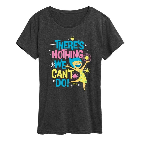 Disney - Inside Out 2 - Nothing We Can'T Do  - Women's Short Sleeve Graphic T-Shirt
