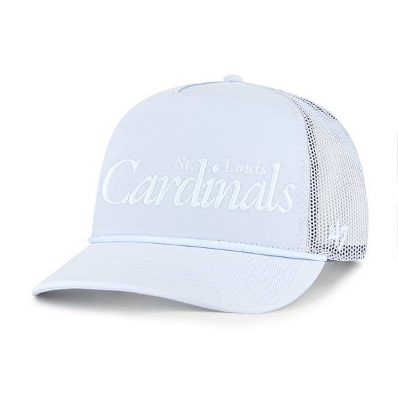 Men's '47 Light Blue St. Louis Cardinals Foundation Script Hitch Adjustable Trucker Hat