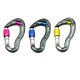thumbnail image 5 of Neries aleación carabiner reutilizable profesional colorido antideslizante hebilla al aire libre deporte escalada carabiners con polea amarillo Inevent OD003187-03, 5 of 7